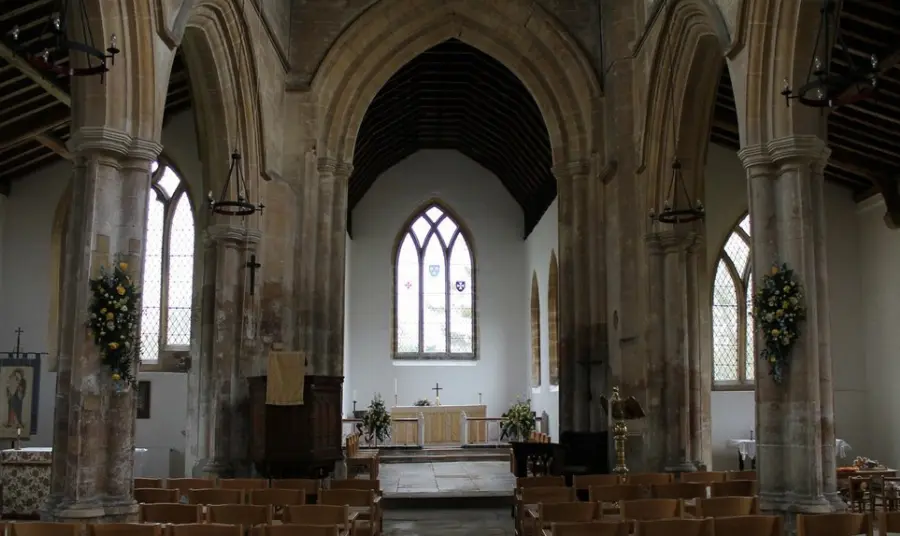 Photograph of church interior