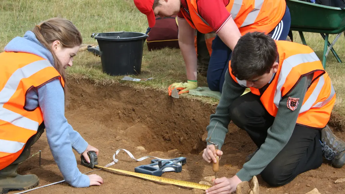 Archaeological finds by young people