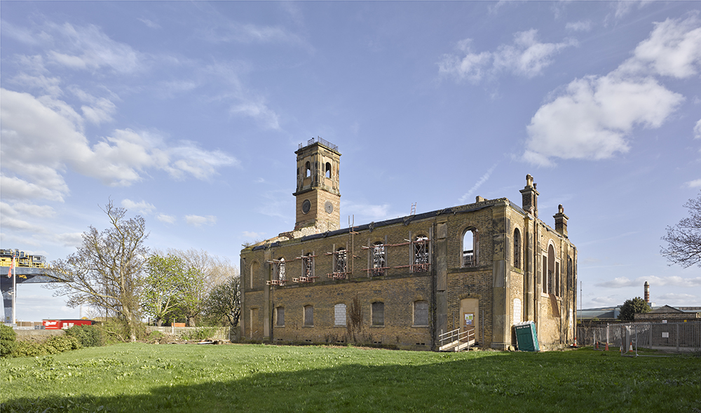 Fixing Sheerness Dockyard Church