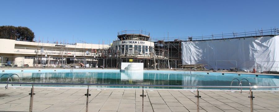 Restoration begins at Saltdean Lido building