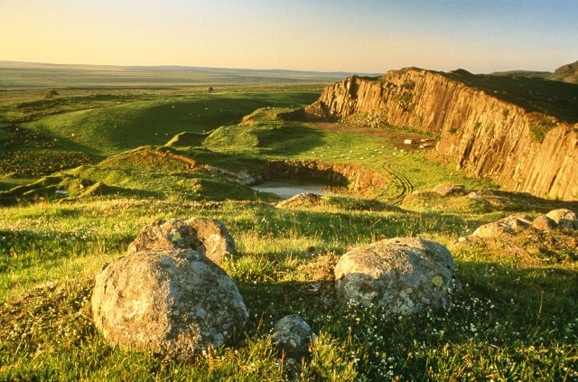 Hadrian's Wall quarry