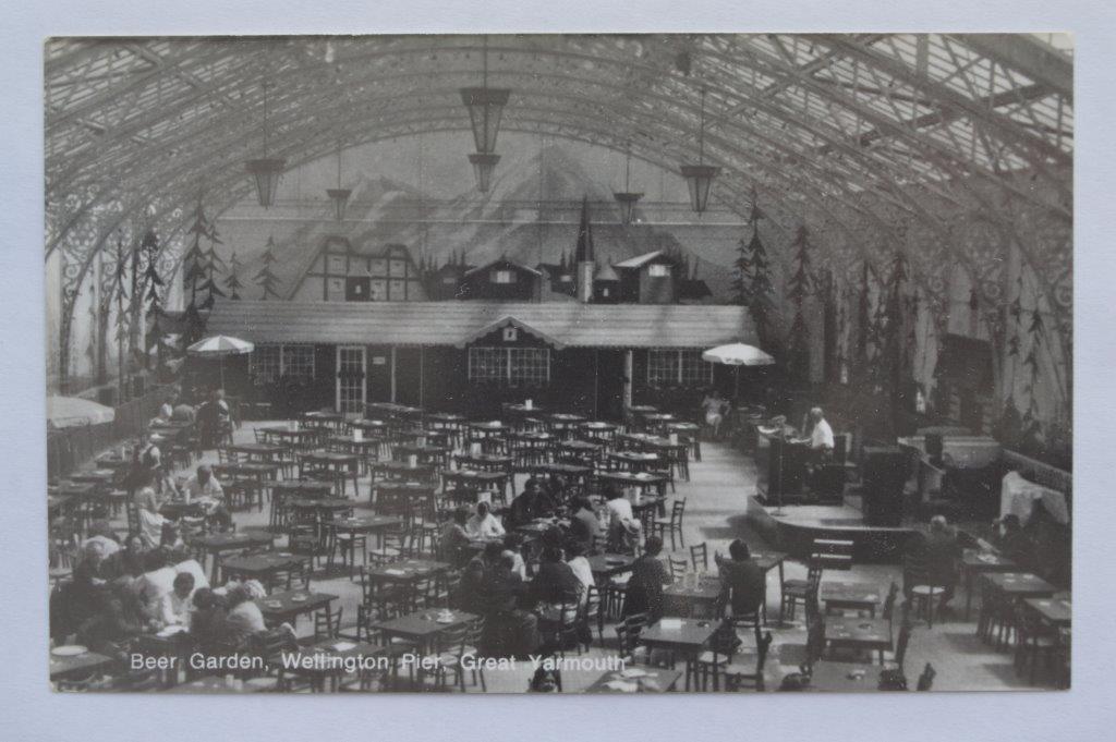 A historic photograph of the Winter Gardens
