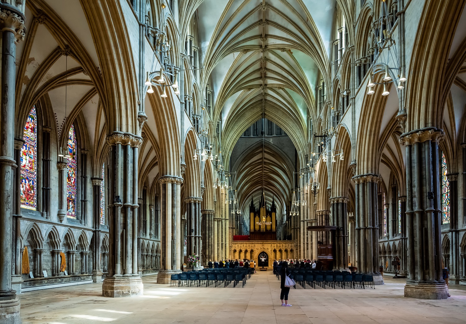 Inside Lincoln Cathedral
