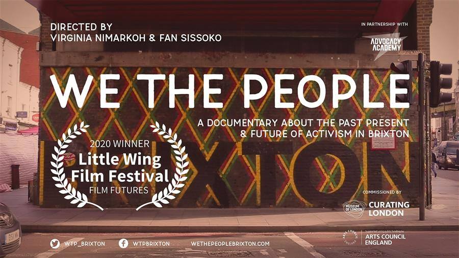 Advert showing a screening of We the People 