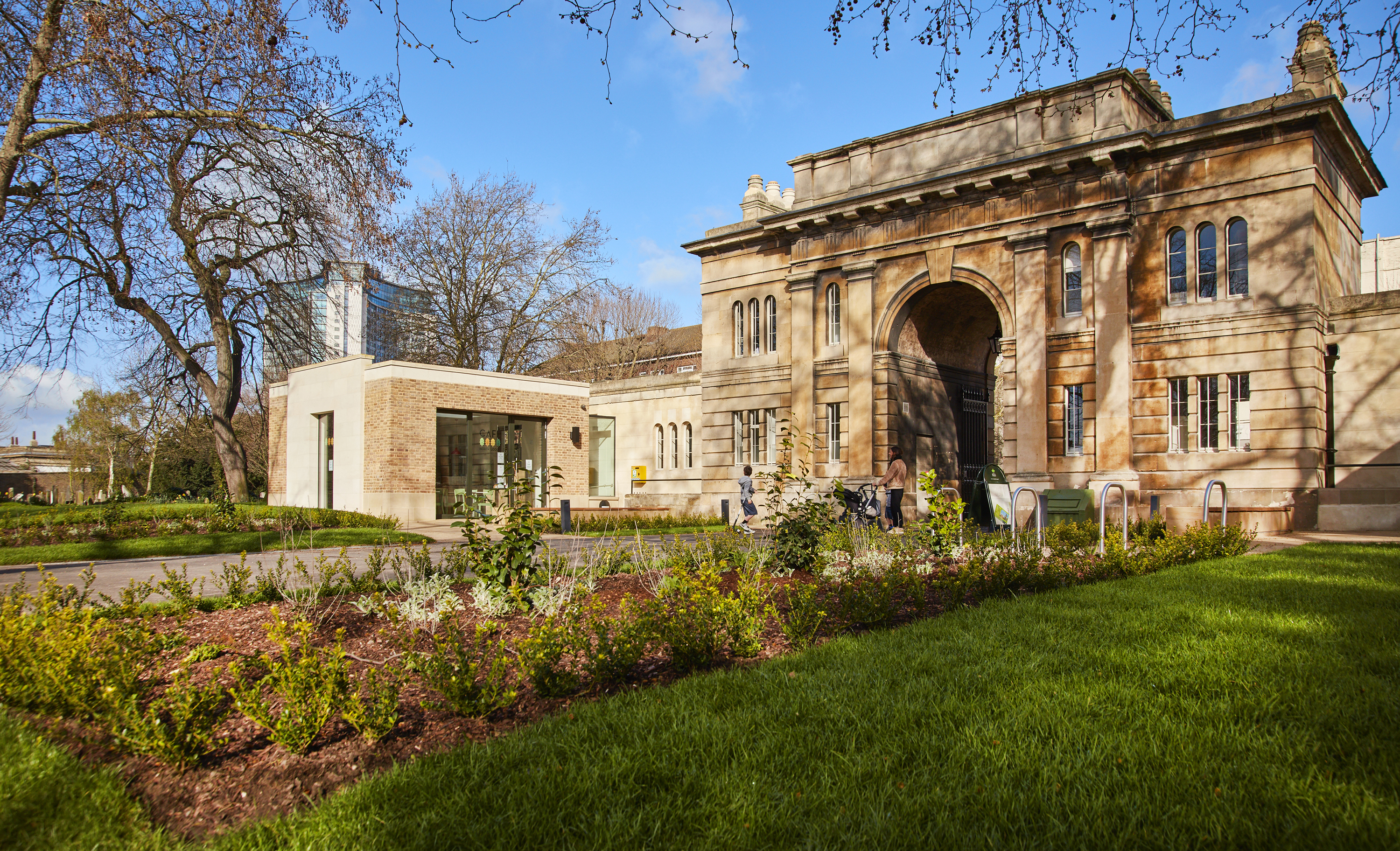 North Lodge at Brompton Cemetery