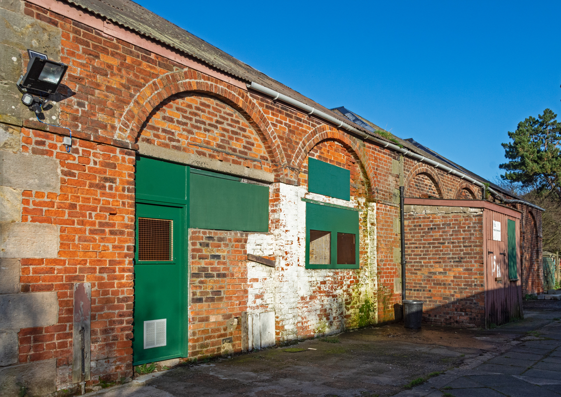 Exterior view of Silverburn Flax Mill