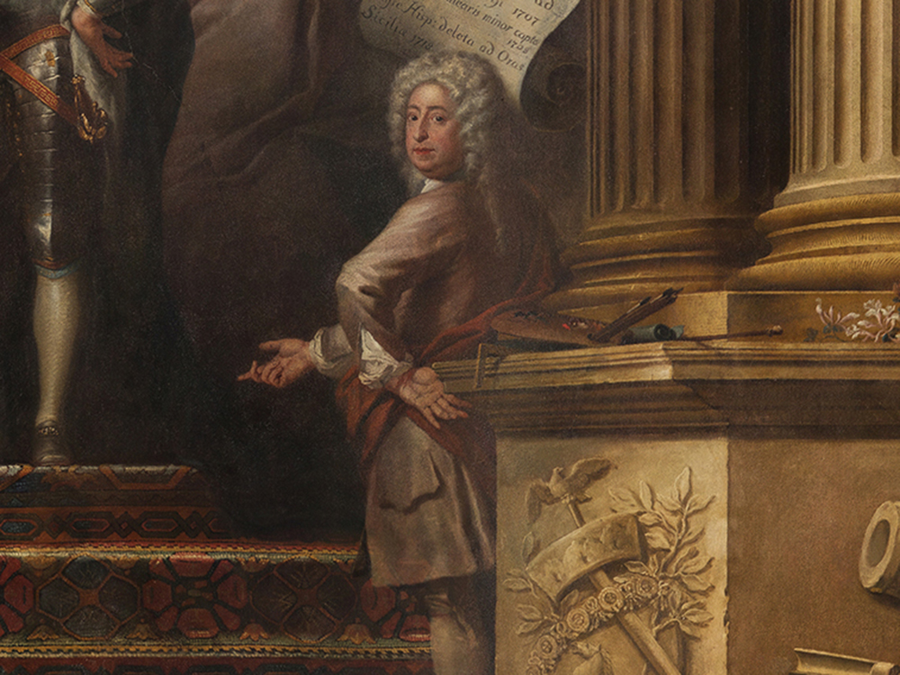 Painting of Sir James Thornhill