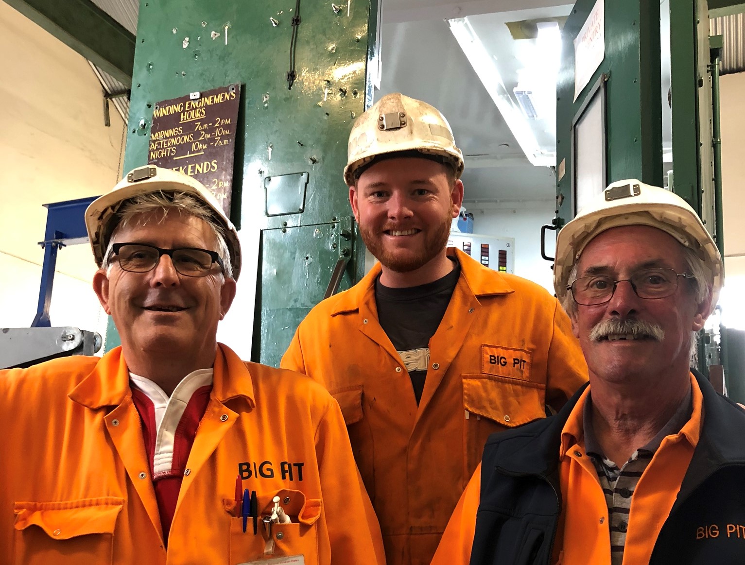 Three miners