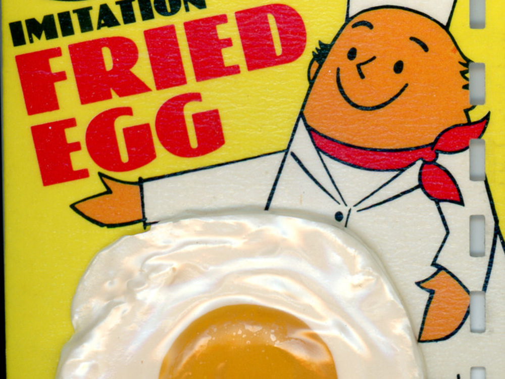 Fake fried egg