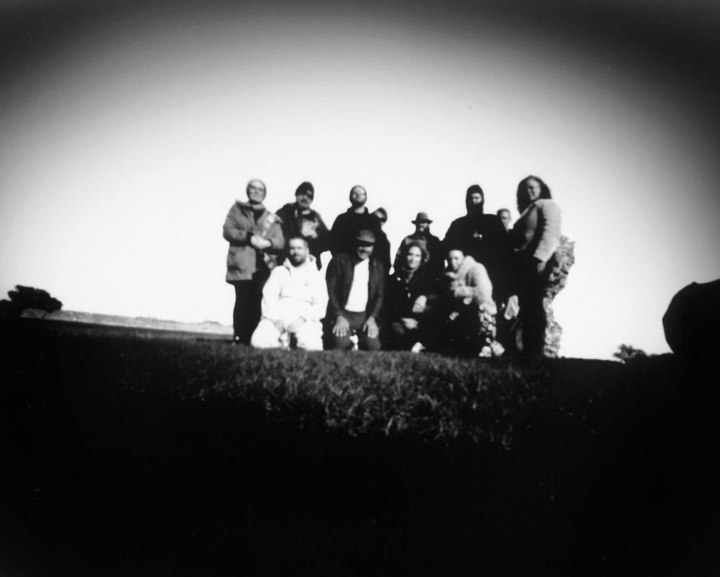 Group through pinhole camera