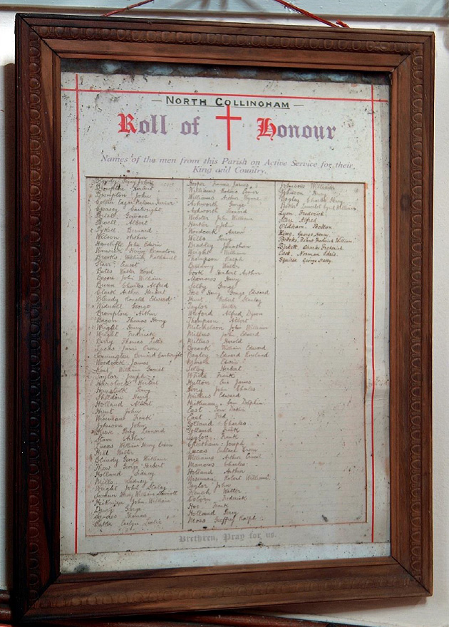 roll of honour