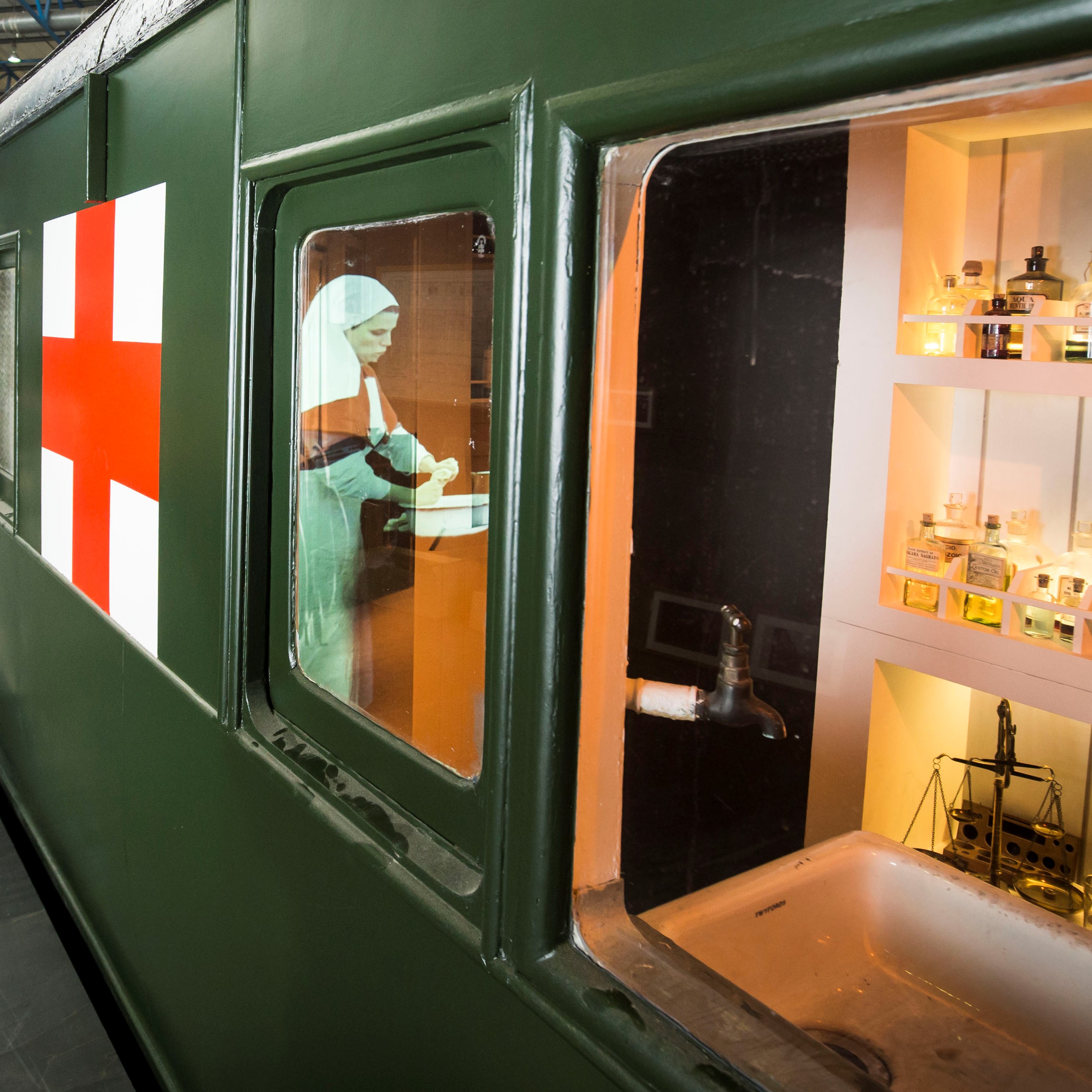 An ambulance train An ambulance train