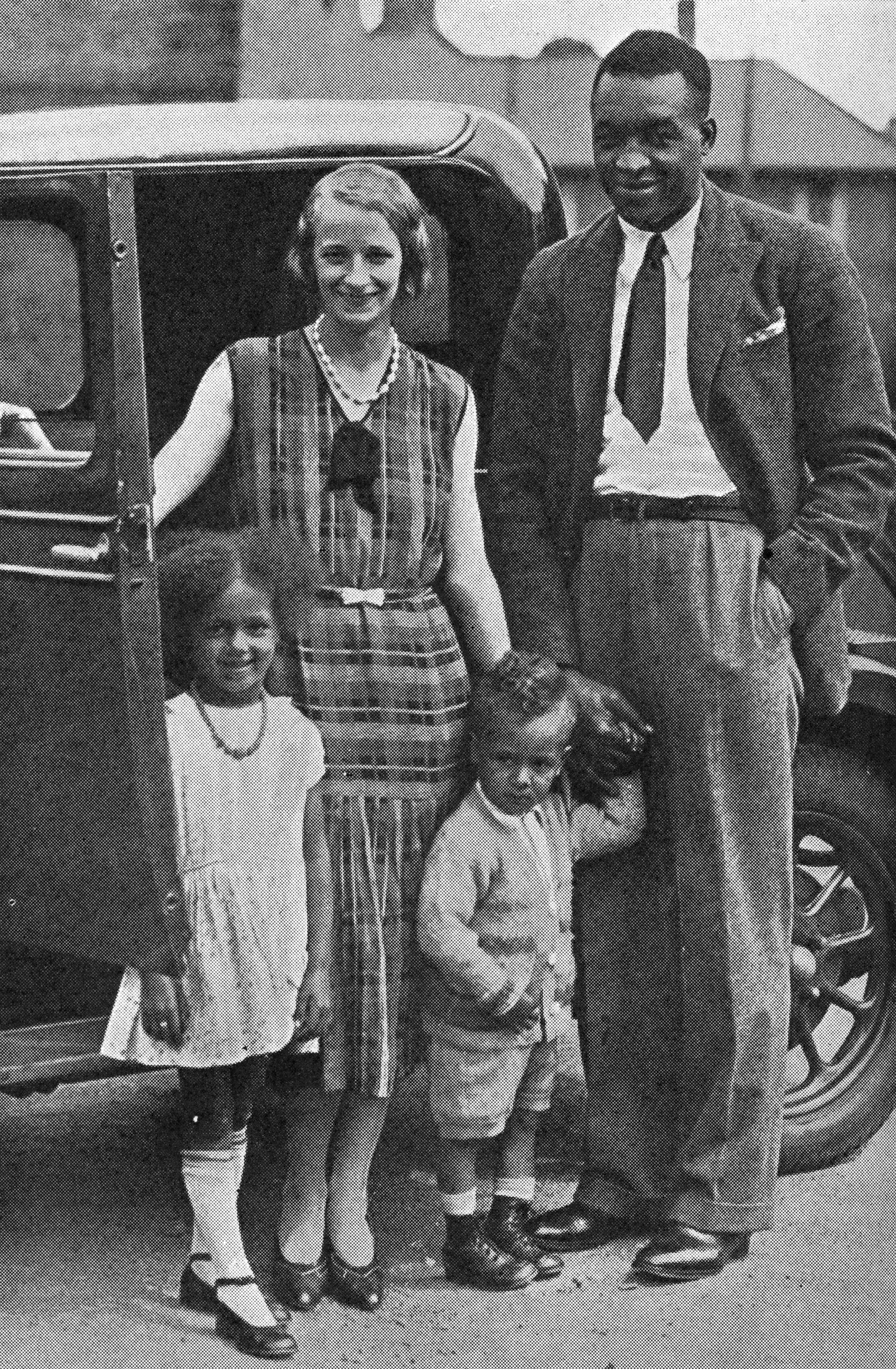 1930s black family
