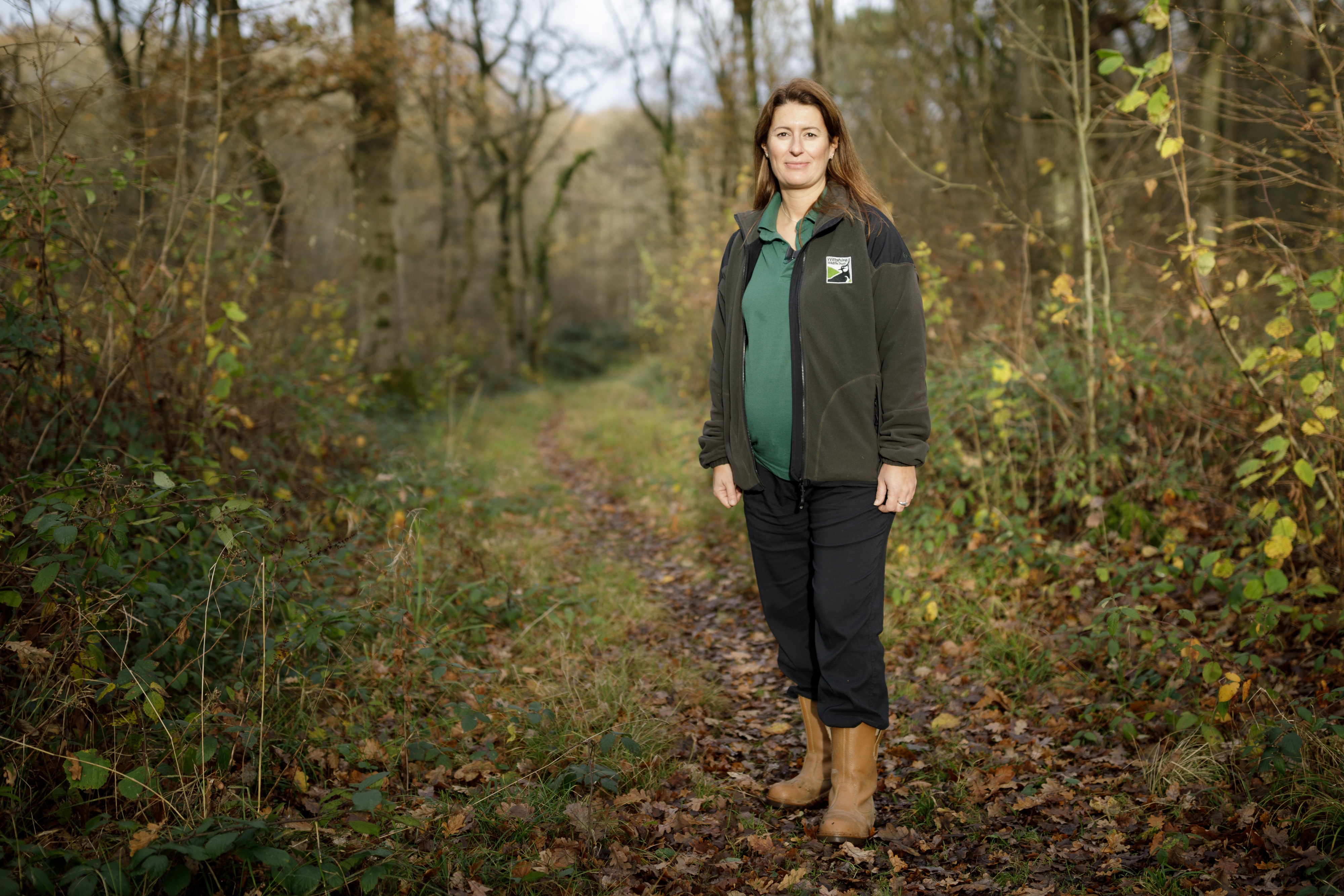 Changing lives: Keeley goes from finance to forests Woman in wood