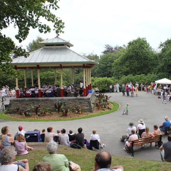 Beaumont Park's restored bandstand Beaumont Park's restored bandstand