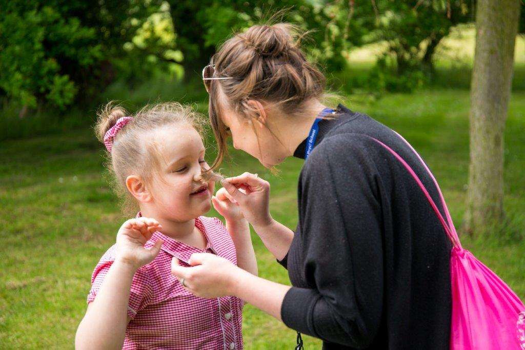Changing lives: helping Rachel reach Stanley’s world A little girl discovers the outdoors through sensory activities