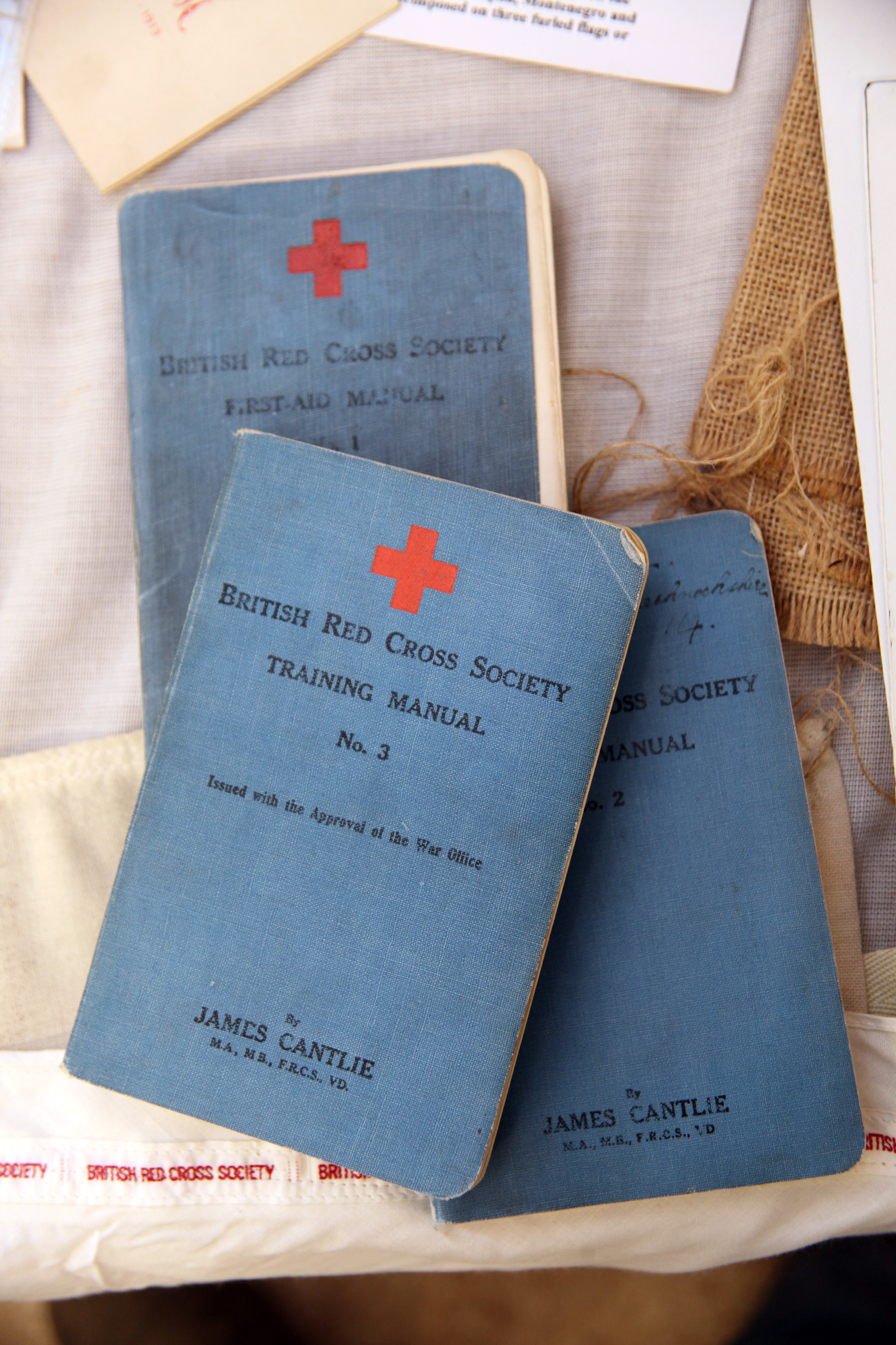 First World War era Red Cross Society training manual First World War era Red Cross Society training manual