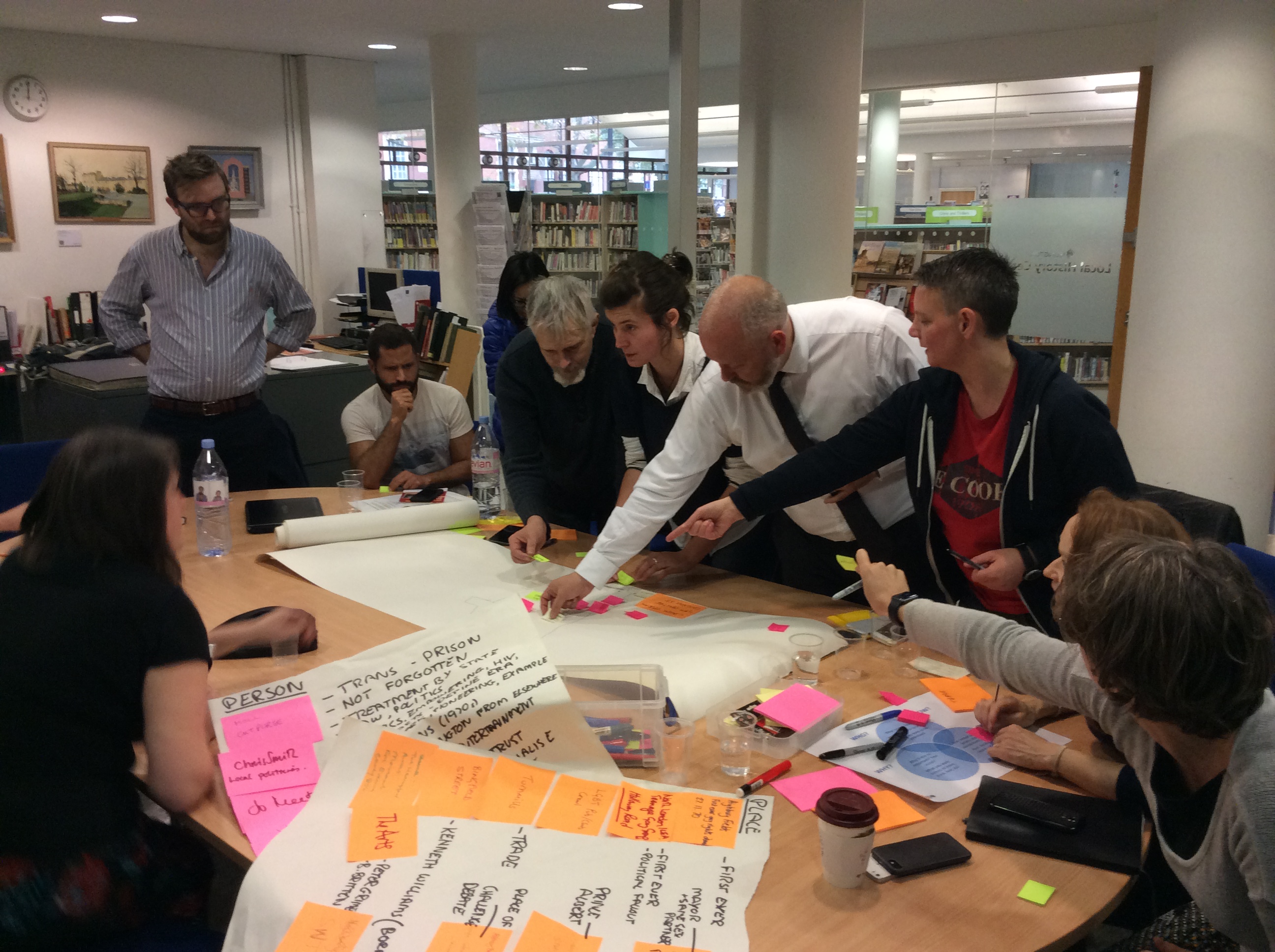 Activity session for Islington’s Pride: the LGBT+ Archive Activity session for Islington’s Pride: the LGBT+ Archive
