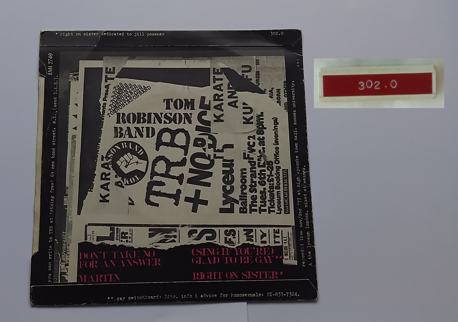 Badges, magazines and leaflets telling the stories of LGBTQ+ people in West Yorkshire.