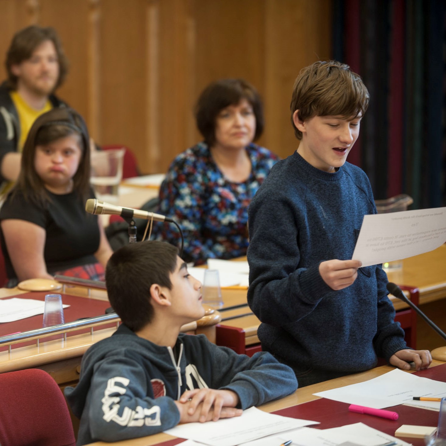 How Magna Carta still inspires us, 800 years on Young People from Mind the Gap Theatre Company and Carlton Bolling College at Magna Carta on Trial day