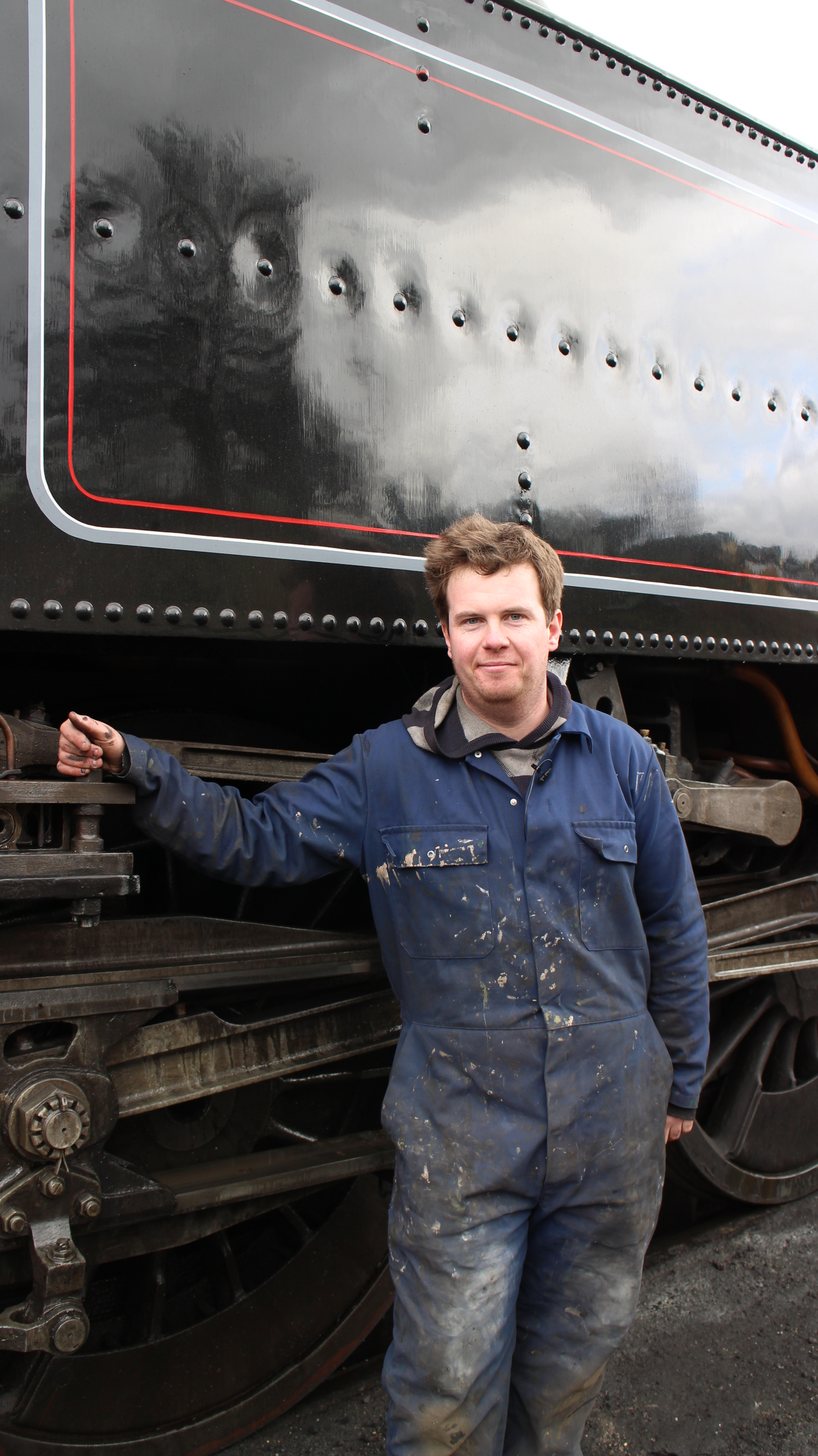 Railway apprentice Oliver Collins Railway apprentice Oliver Collins