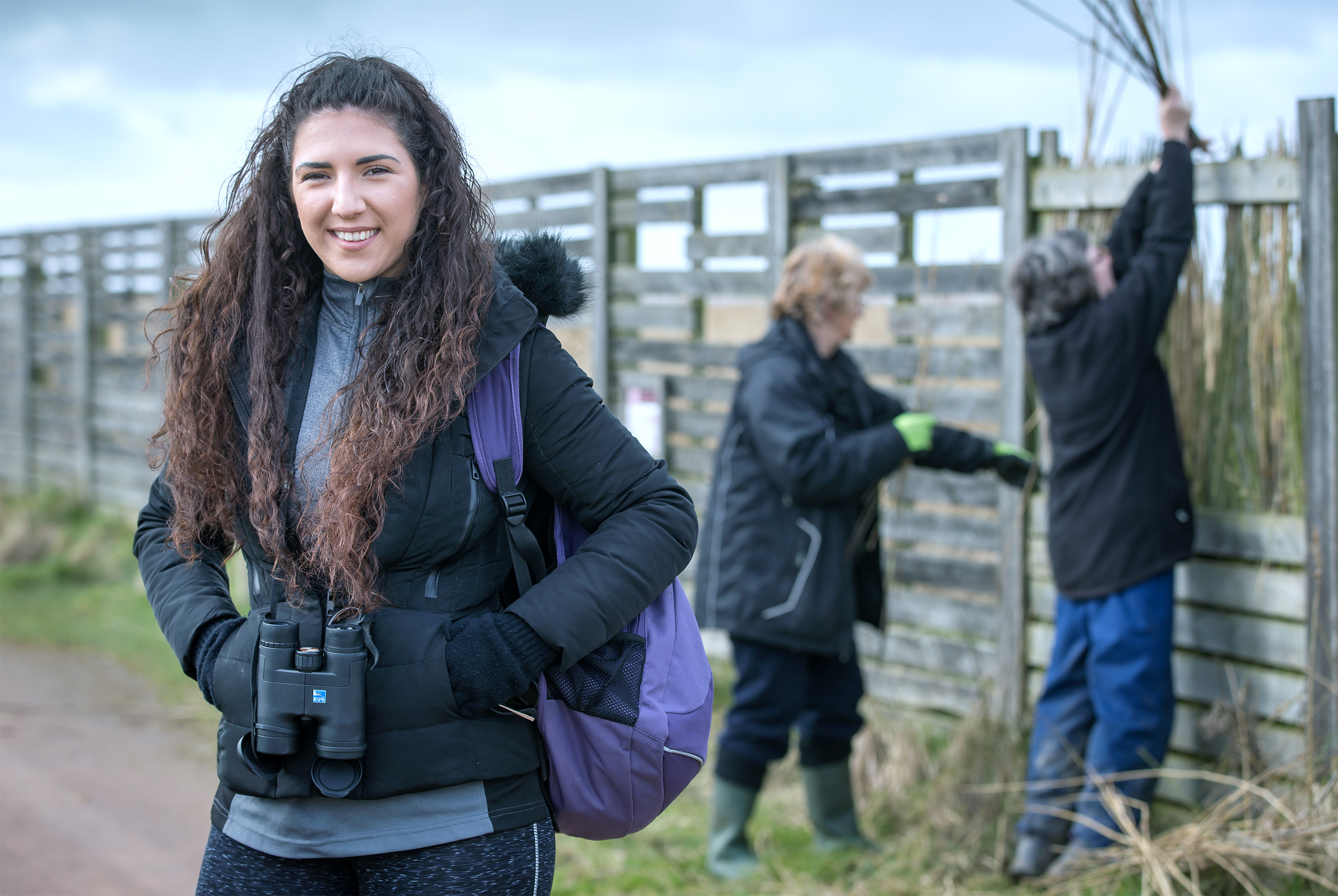 Changing lives: childhood walks lead Elinor on her way to bee saviour career Elinor at the Newport Wetlands reserve