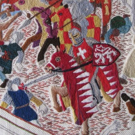 How Magna Carta still inspires us, 800 years on Simon de Montfort depicted in the Battle of Lewes Tapestry