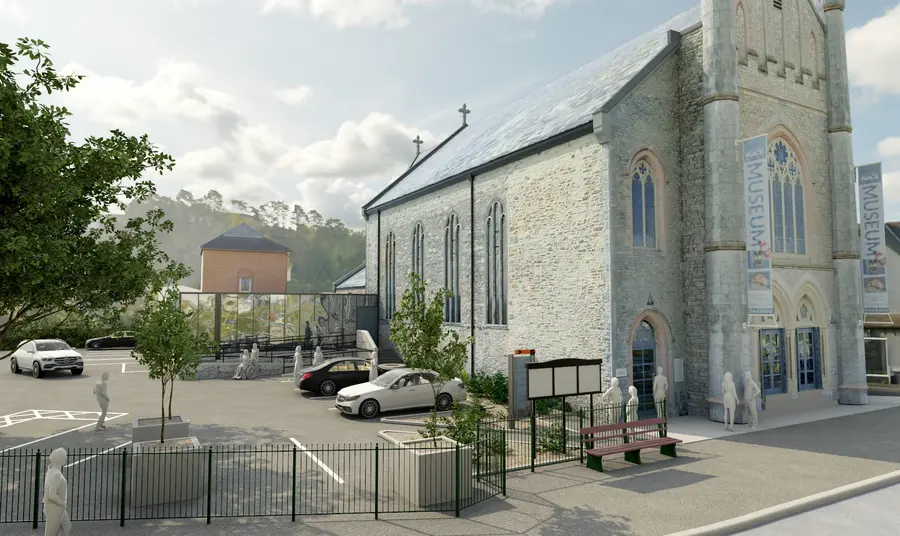Newton Abbot Museum visualisation of new store