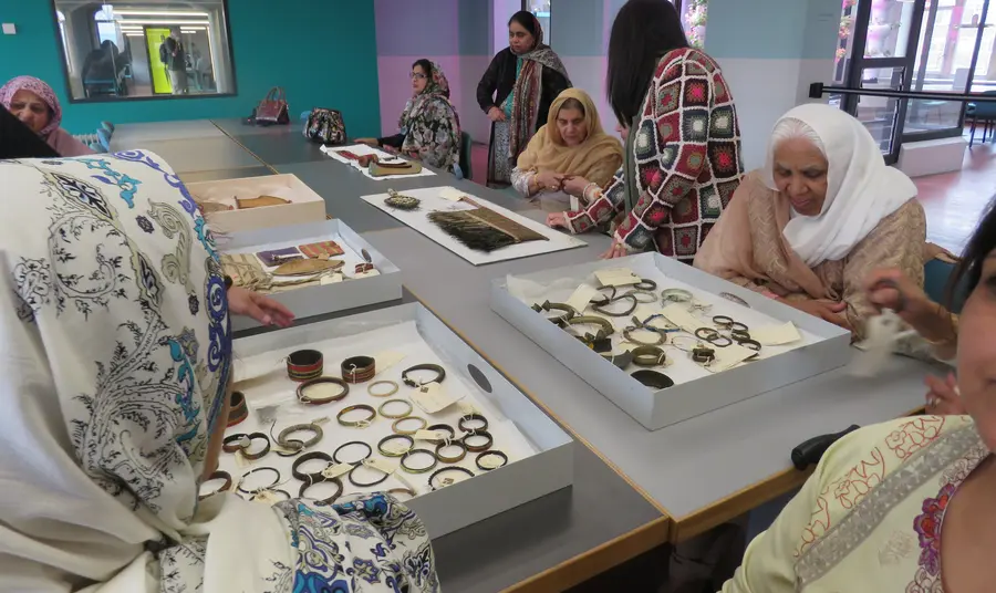 Practical workshop at Manchester Museum