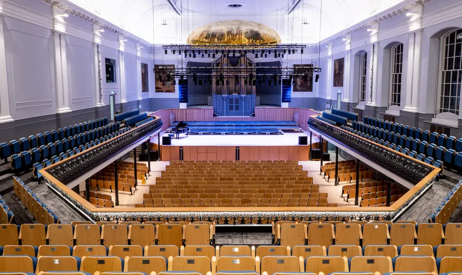 The interior of Aberdeen Music Hall