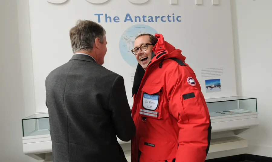 From polar exploration to an historic Cambridge road, HLF Chair visits East of England Sir Peter Luff at the Polar Museum