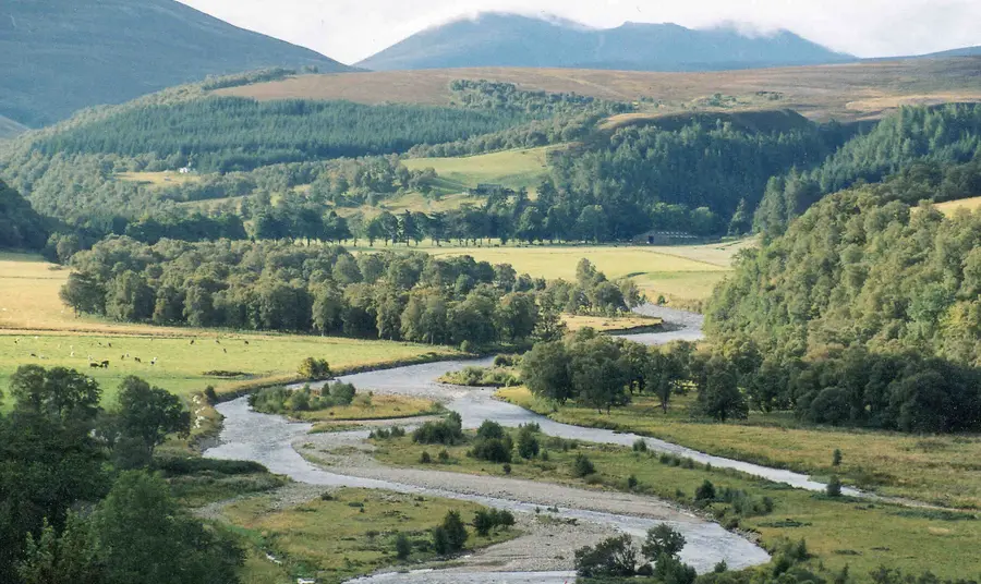 Tomintoul and Glenlivet Landscape Partnership Tomintoul and Glenlivet landscape with a river, woodland and mountain backdrop