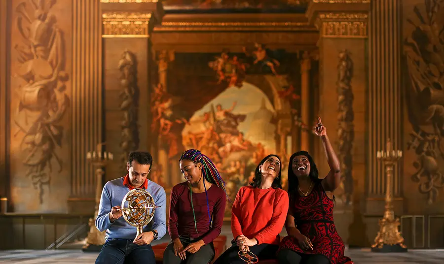 Old Royal Naval College's painted hall