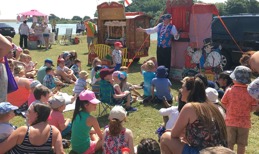Children at a show