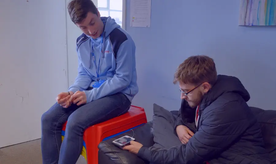 Changing lives: volunteering helps Ben turn away from trouble Two young men