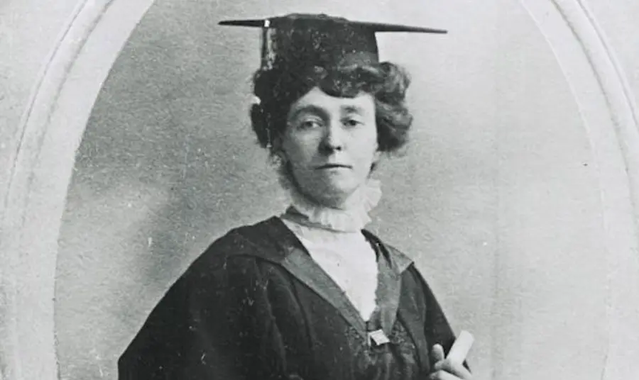 Emily Davison's graduation photo