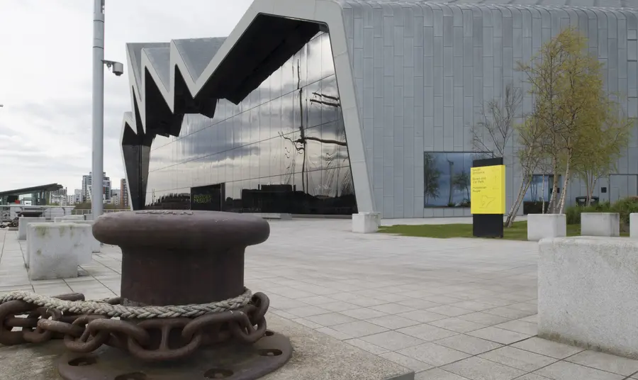 Empty Riverside Museum