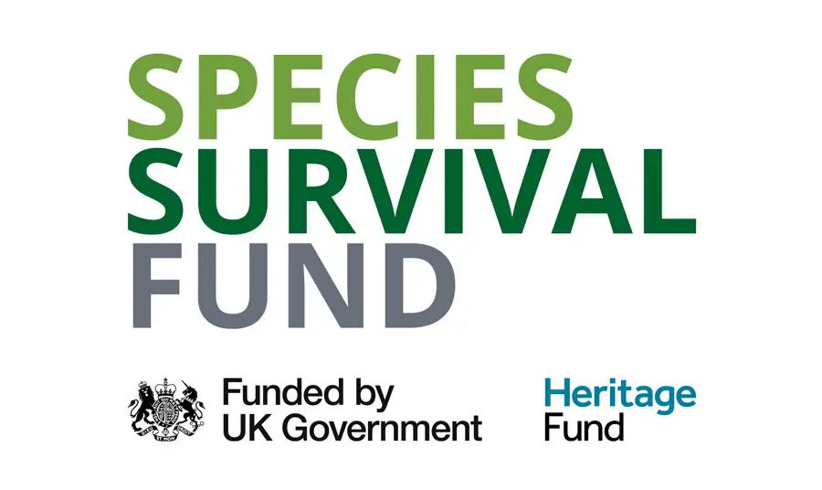 Species survival fund acknowledgement logo