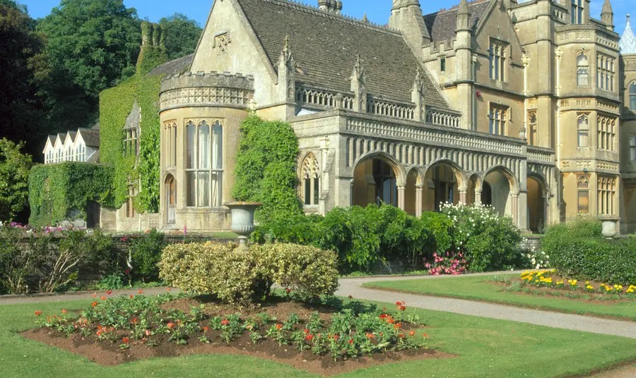 The high Victorian gothic house, Tyntesfield