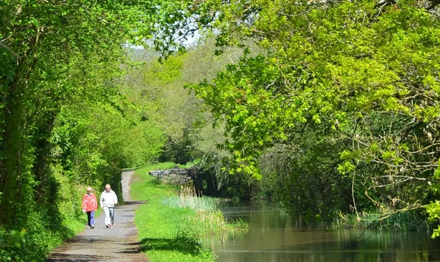 Canal path at Monmouthshire and Brecon Canal