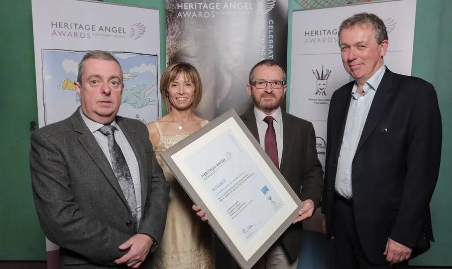 Celebrating Northern Irelands’s Heritage Angels Winners of Best Craftsman or Apprentice on a Heritage Rescue or Repair Project