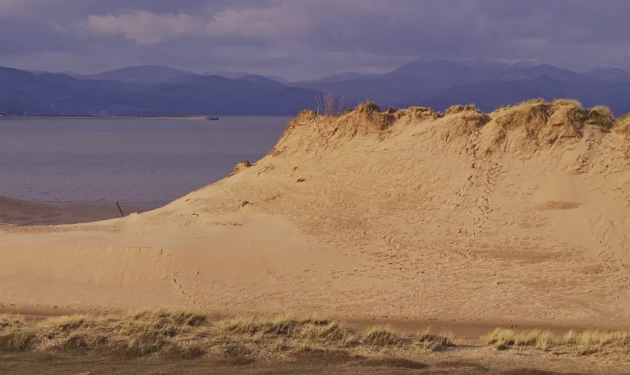 Sand dunes at Duddon Estuary, Cumbria