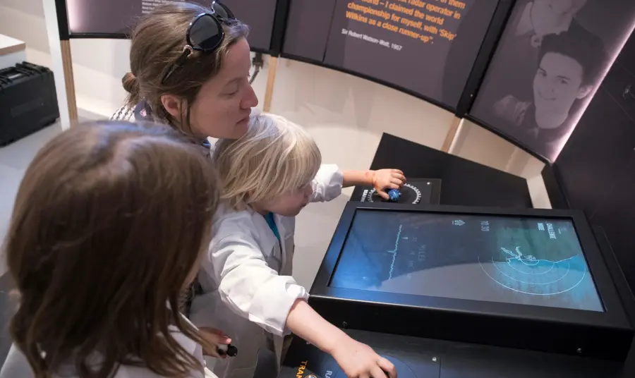 Birthplace of radar saved by National Lottery A family enjoys the challenge of being a radar operator