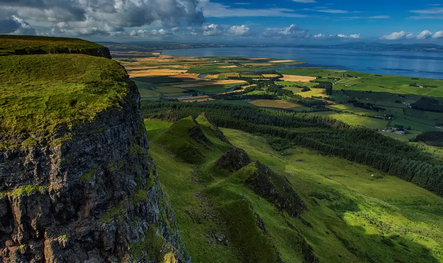 Turning the tide: National Lottery helping to conserve our rivers, coasts and marine heritage Binevenagh and the Coastal Lowlands in Northern Ireland