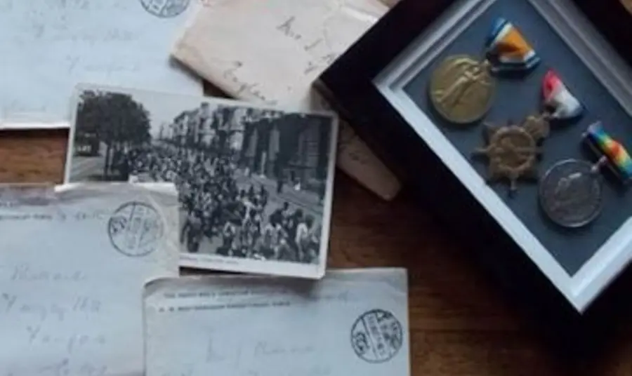 Examples of YMCA stationery handed out so soldiers could stay in touch Examples of YMCA stationery handed out so soldiers could stay in touch