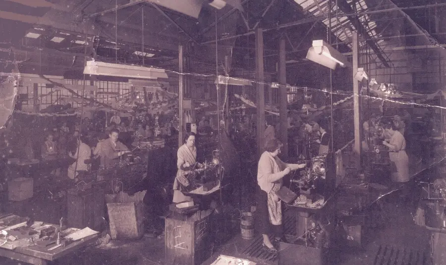 The Wells-Brimtoy factory in Somers Rd, Walthamstow