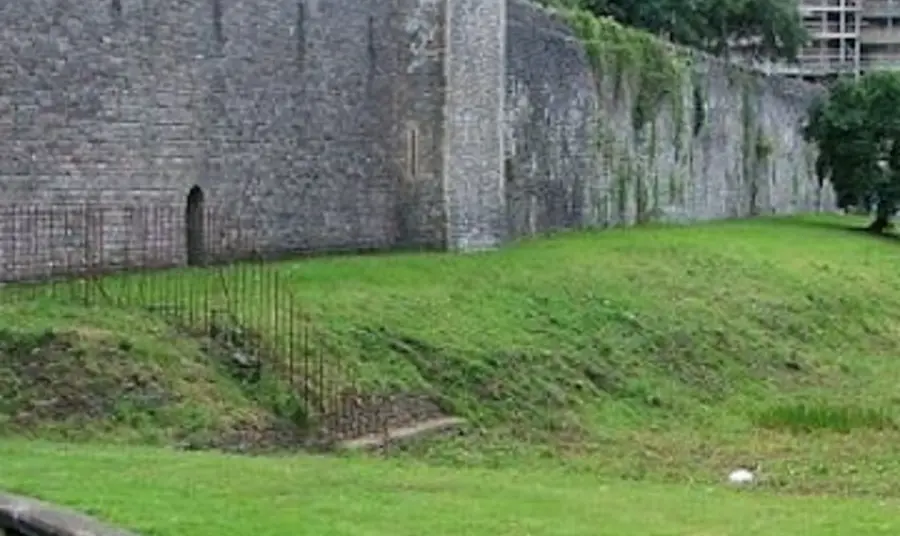Bute Park during restoration