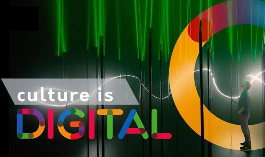 The future of culture is digital Culture is Digital graphic