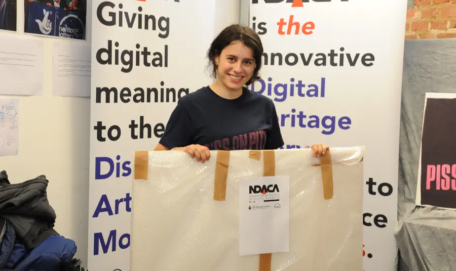 Changing Lives: Georgia breaks down barriers Georgia at work at the National Disability Arts Collection & Archive (NDACA)