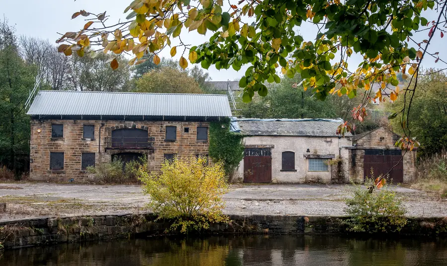 Buildings at Finsley Gate, part of Burnley's Weavers Triangle